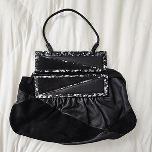 Fendi Borsa Pochette To You Hobo Bag Black